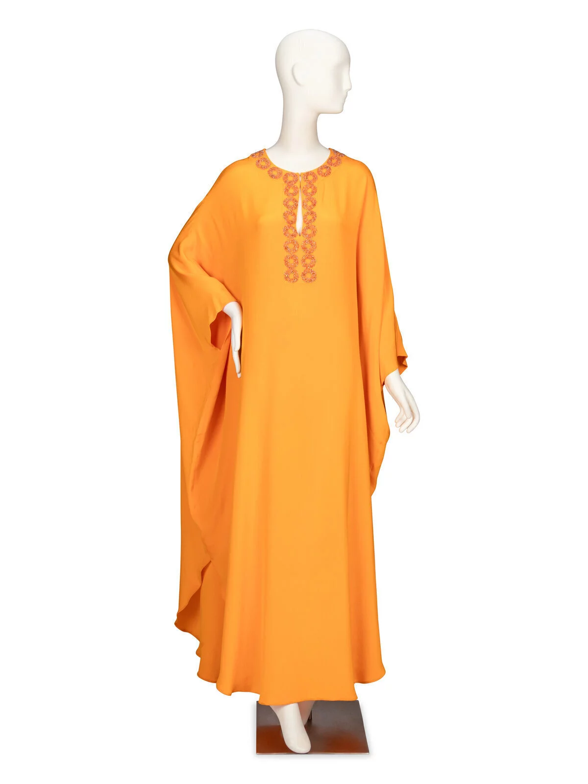 TO BE OFFERED NOVEMBER 18, CHICAGO Emilio Pucci, Orange Embellished Kaftan $400-600