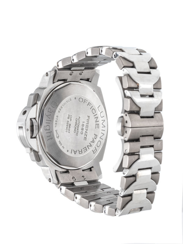 PANERAI, STAINLESS STEEL REF. OP 6637 'LUMINOR DAYLIGHT