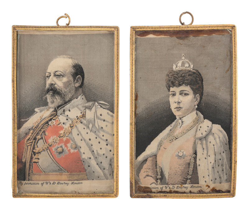 絵画 Majesty of a king ROYALTY]. Poster and textiles celebrating Queen Victoria and