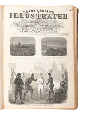 1861 Frank store Leslie's Illustrated newspaper