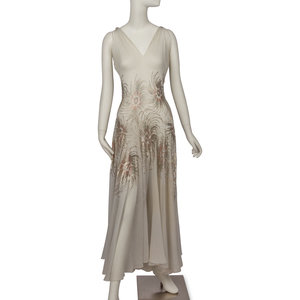 madeleine vionnet evening dress 1930 House of Vionnet - Evening dress - French