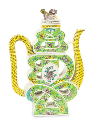 A Chinese Export Porcelain Puzzle Teapot Lot 281 Thumb 304817 30 1