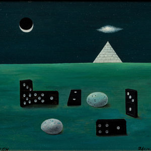 Birds Eggs and Dominoes with Pyramid