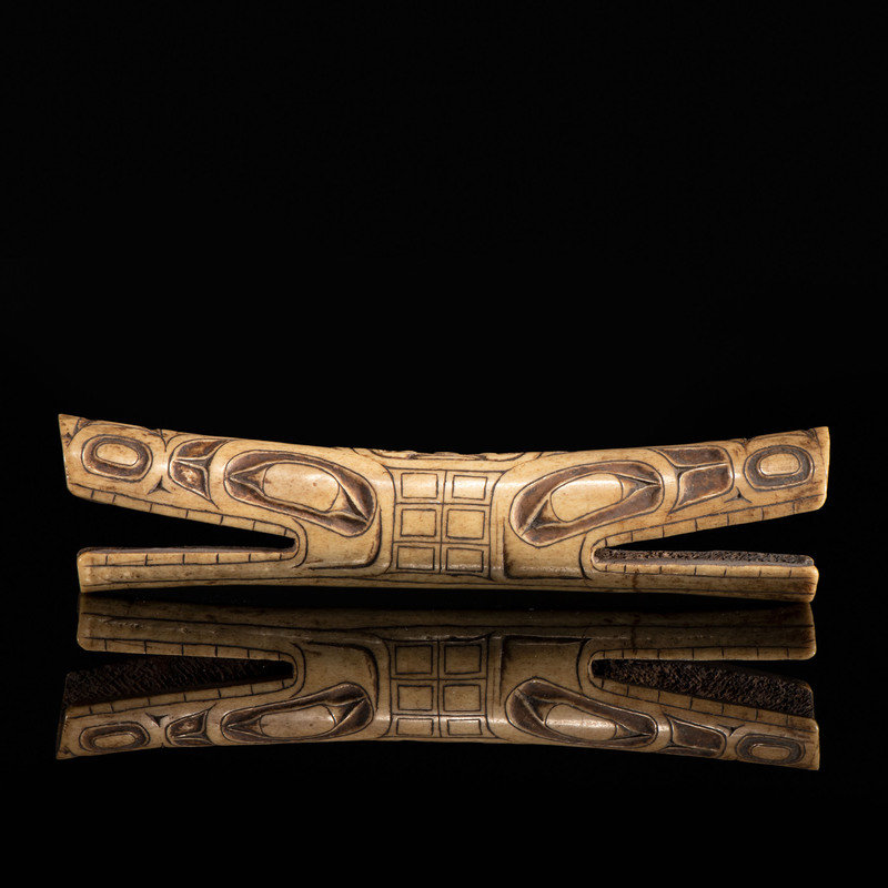Tsimshian Carved Soul Catcher Lot 268