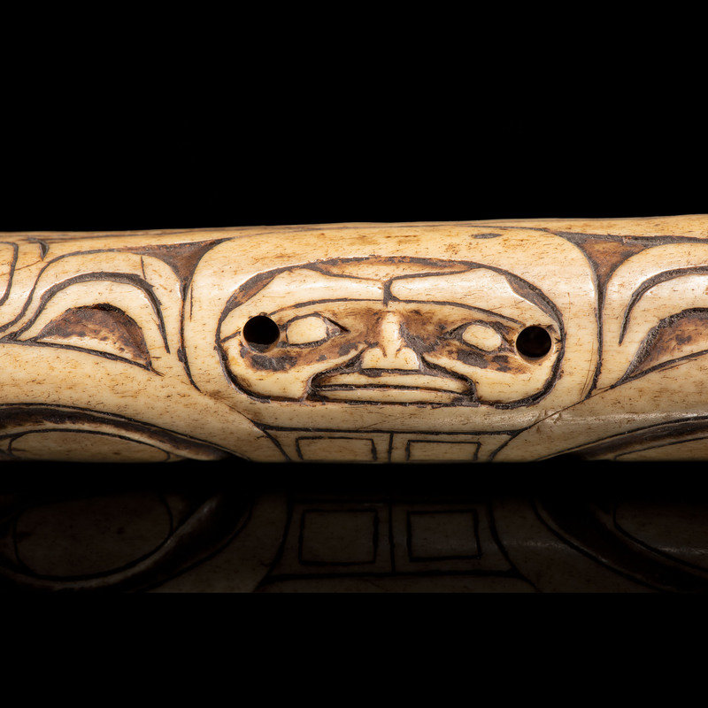Tsimshian Carved Soul Catcher Lot 268