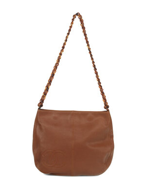 Faux leather tortoise newest hobo bag