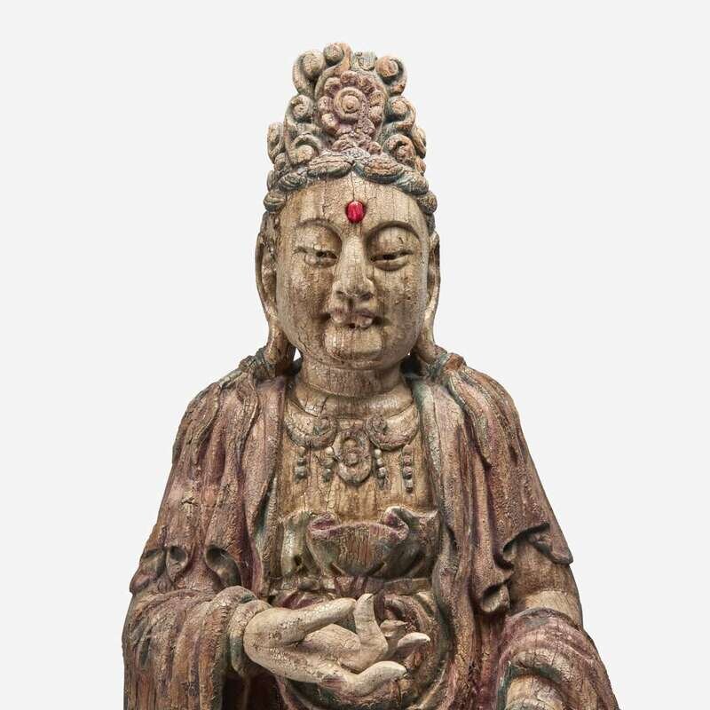 中国の佛像 木 中国风木制佛像和黄色雕像| eBay