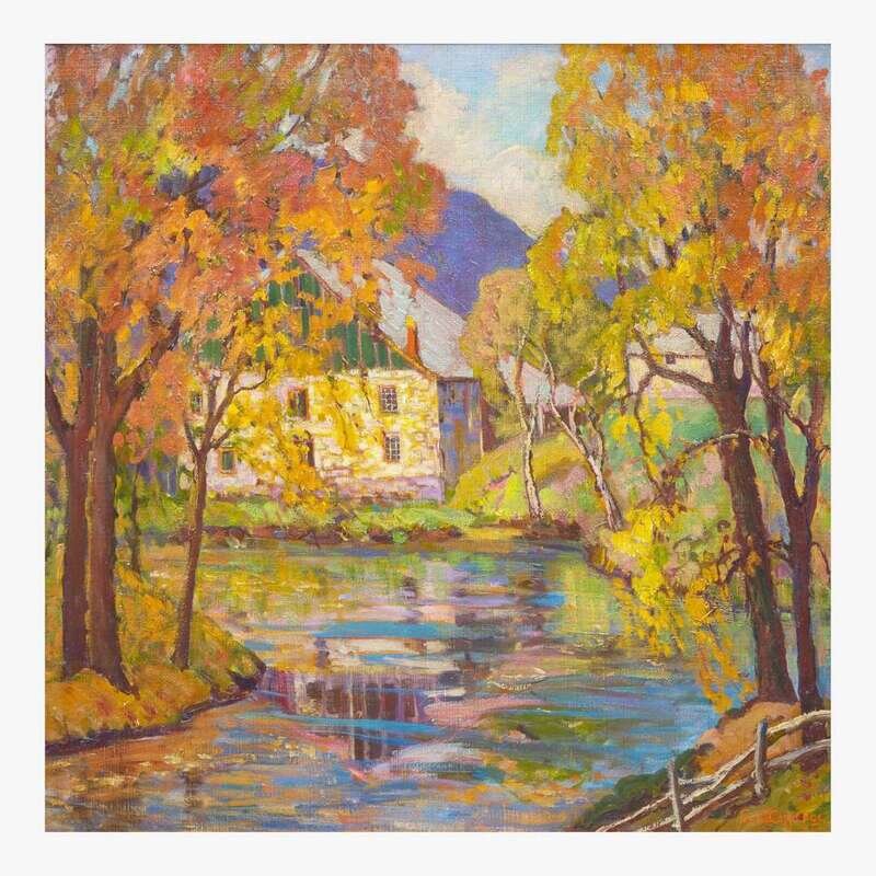 Fern Isabel Coppedge (American, 1883–1951) The Mill at