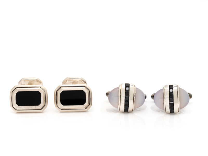 COLLECTION OF DAVID YURMAN CUFFLINKS Lot 283