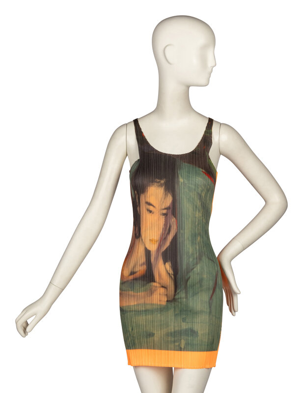 独創的 Nobuyoshi Please Pleats Miyake, Issey Araki 28 Lot 1997 Dress, ワンピース
