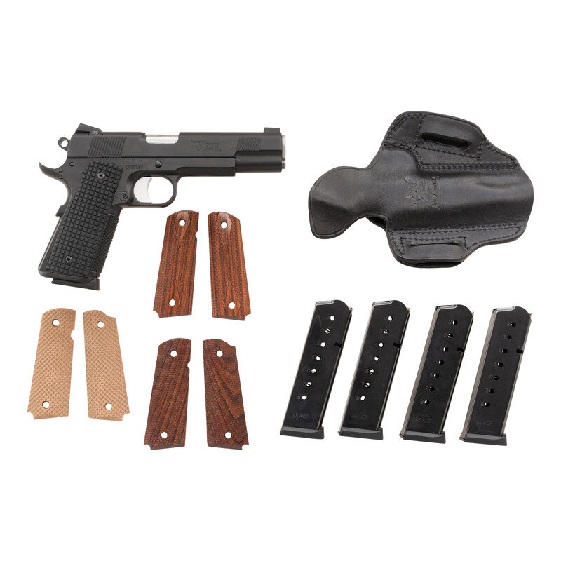Nighthawk Custom Vickers Tactical Model 1911 Pistol with Bag and 5