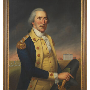 Charles Peale Polk (1767-1822),  A Portrait Of General George Washington At Princeton