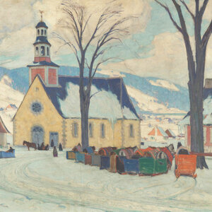 Sunday Morning, Québec, c. 1921