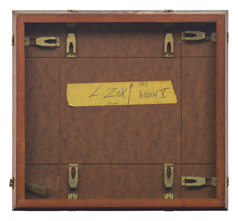Yellow V, 1963 Lot 45