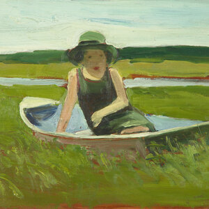 Girl in Rowboat