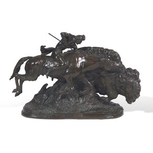 Pursuit of the King of the Herd, conceived 1914, cast c. 1917