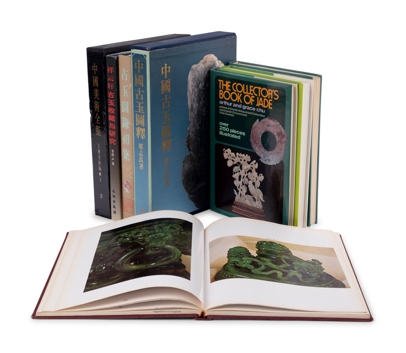 CHINESE JADE] A group of reference books and catalogues